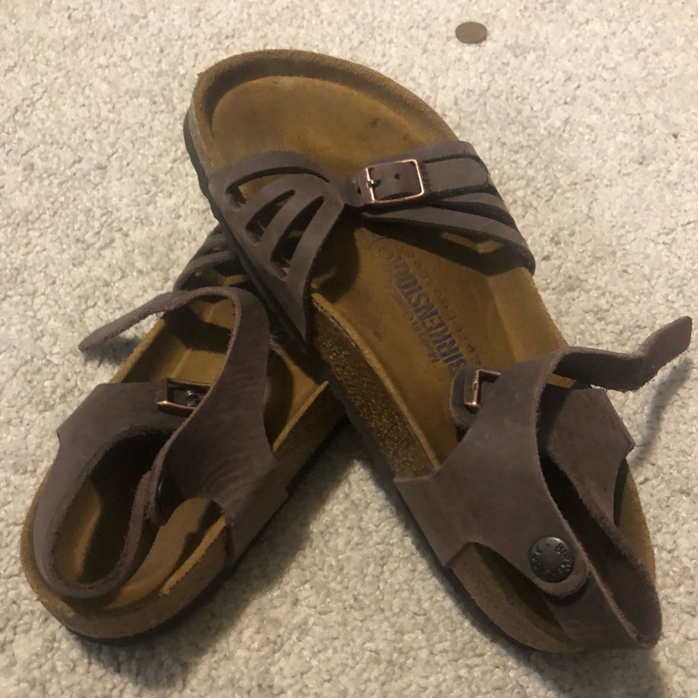 Birkenstock Brown Leather Sandals